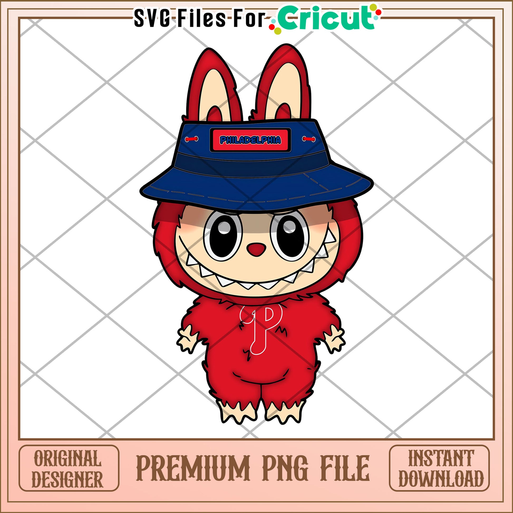 Labubu philadelphia  nfl design png, nfl 2025 png, cute labubu toys png