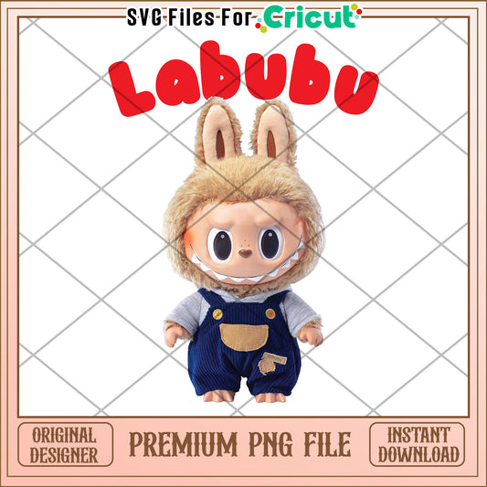 Labubu popmart dolls monster png, popmart labubu png, macaron labubu png