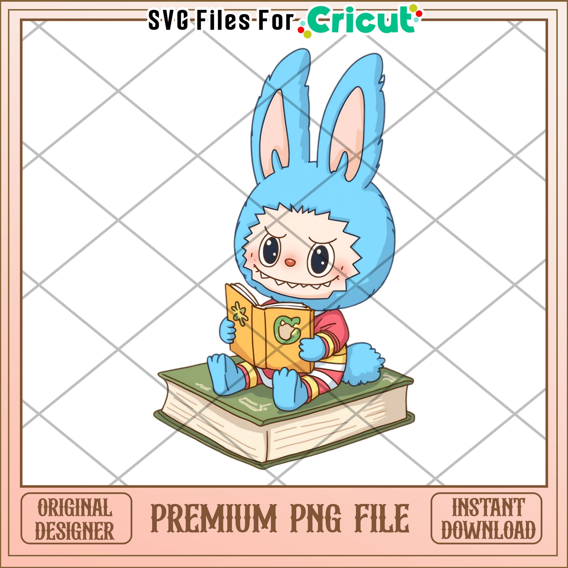 Labubu reading books illustrtion png, labubu secret png, cartoon labubu png