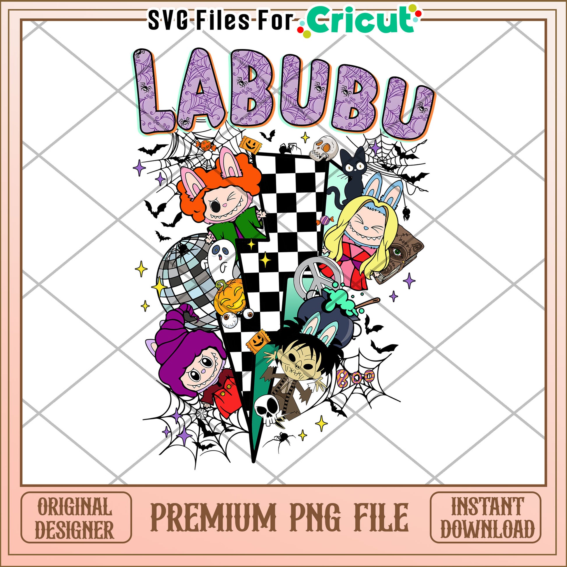 Labubu witches characters png, halloween toys png, halloween characters png