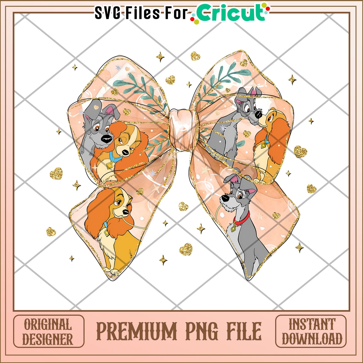 Lady and the Tramp Bow PNG
