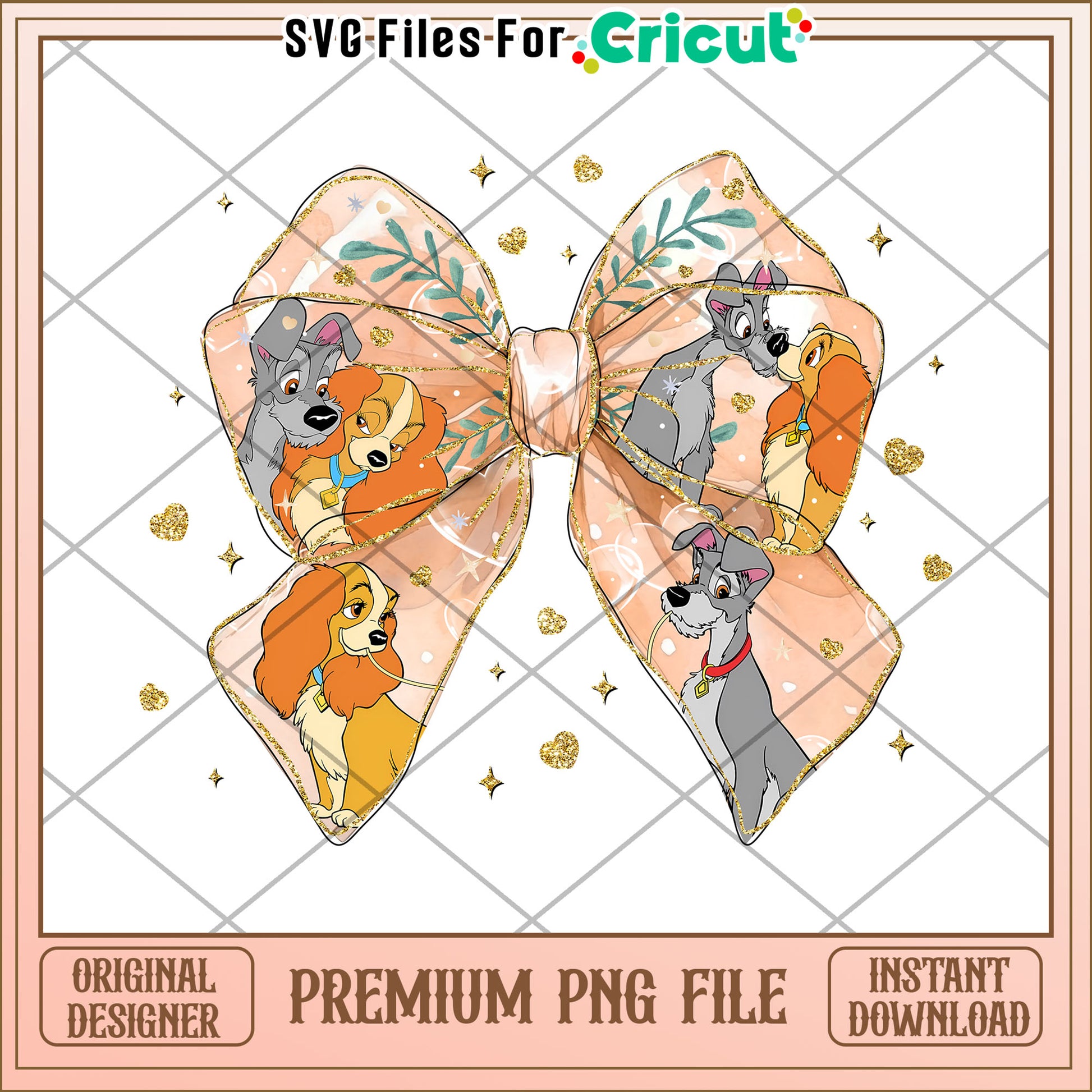 Lady and the Tramp Bow PNG