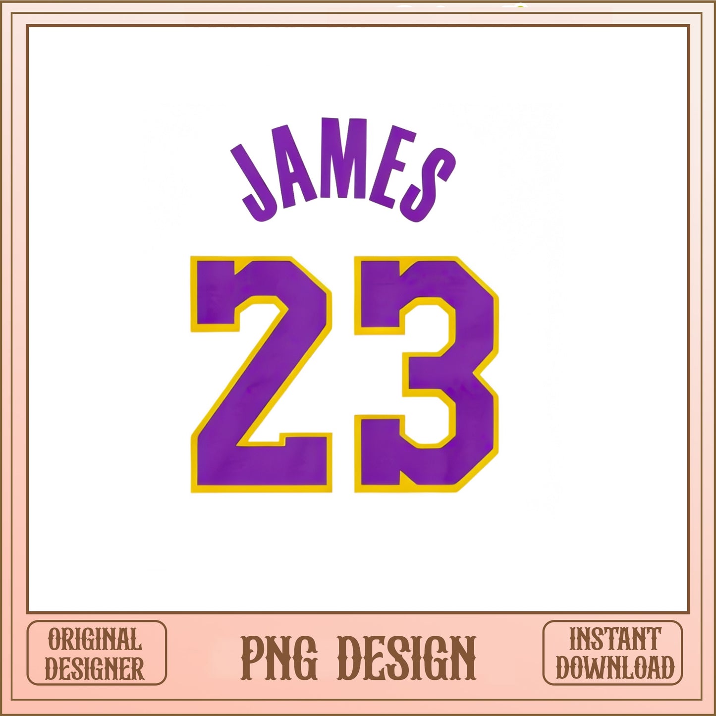 Lakers James 23 Jersey PNG, Basketball Player PNG, NBA PNG