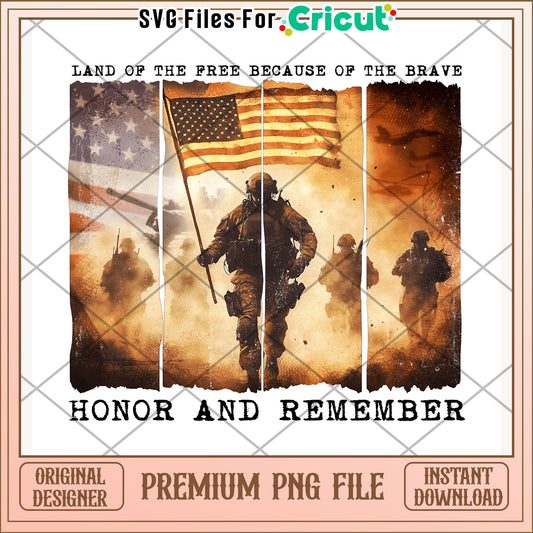 Land of the free because of the brave png, independence day png, freedom america quotes png