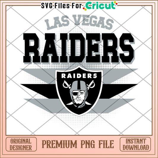 Las Vegas Raiders Logo PNG Design, Ideal for Craft Projects