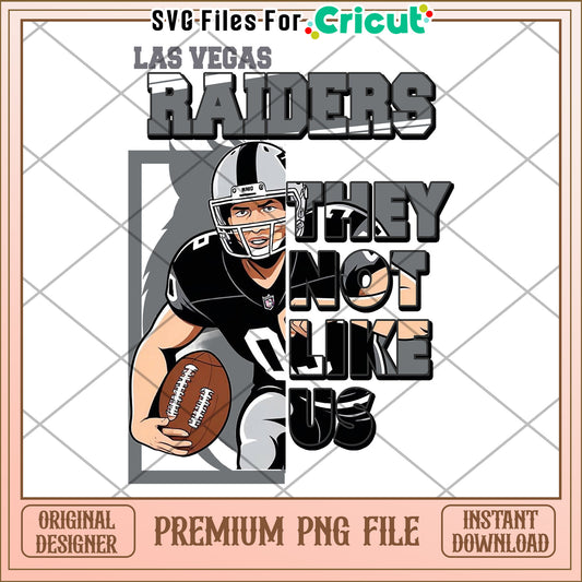 Las Vegas Raiders PNG Design for Cricut, Instant Download File