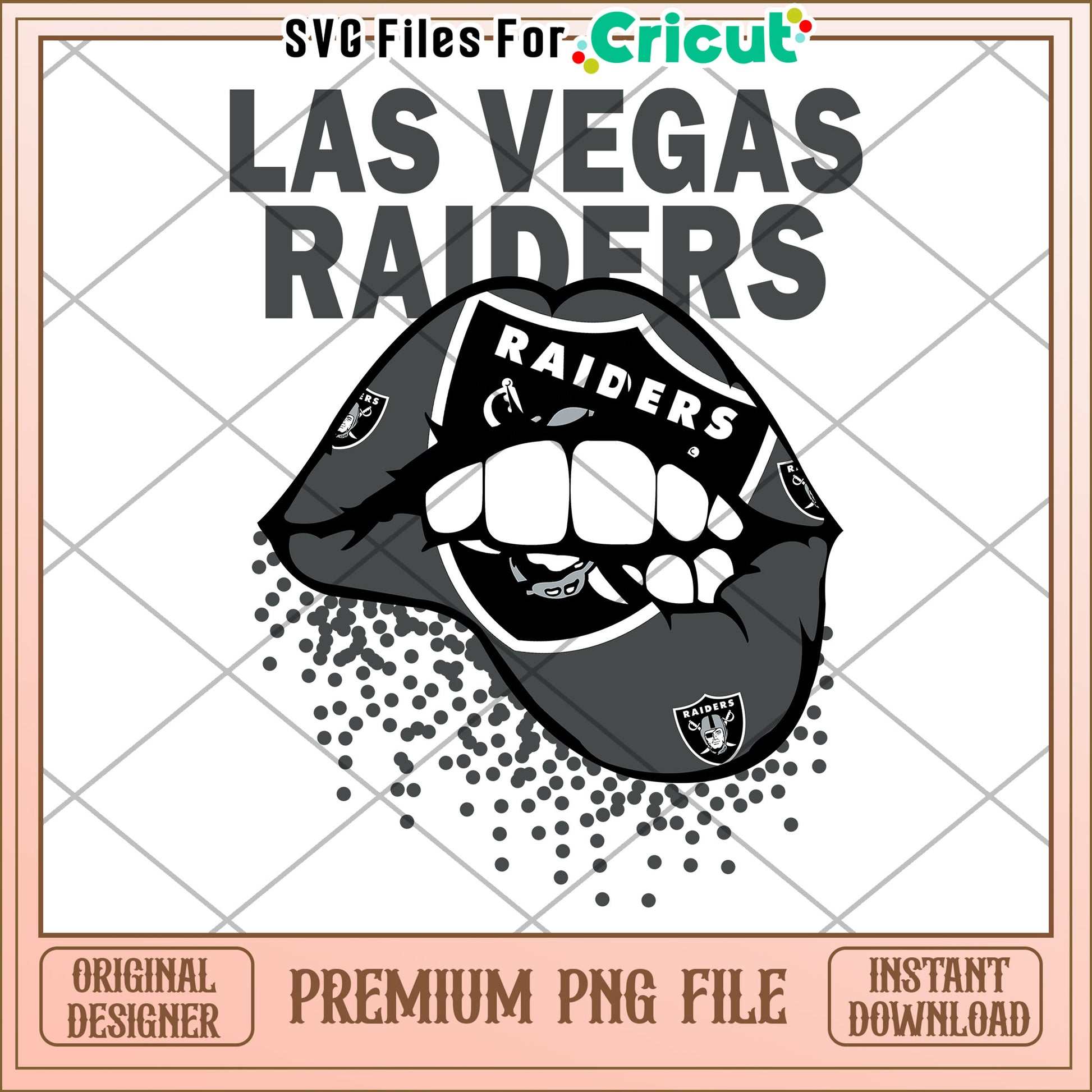 Las Vegas Raiders PNG design, perfect for sports fans crafts