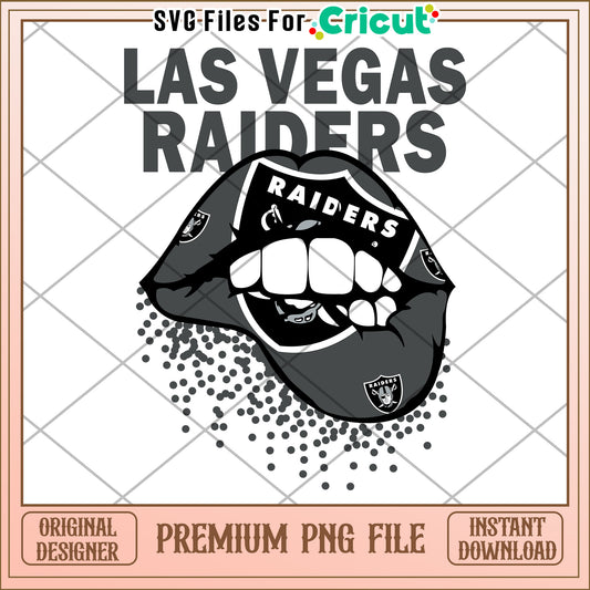 Las Vegas Raiders PNG design, perfect for sports fans crafts