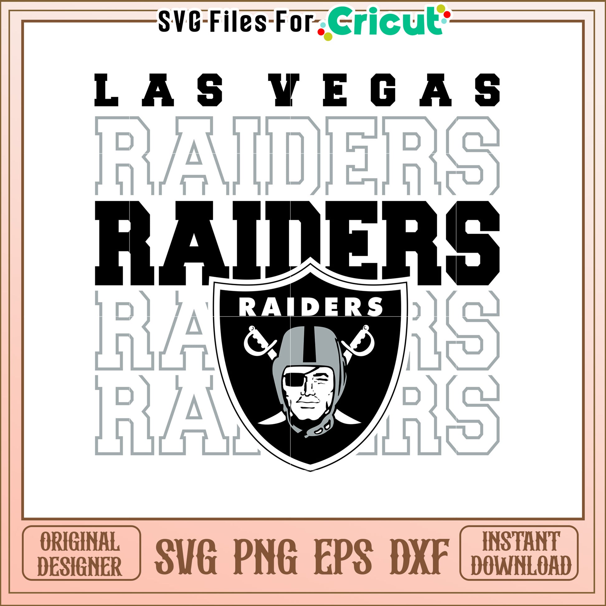 Las Vegas Raiders SVG Design
