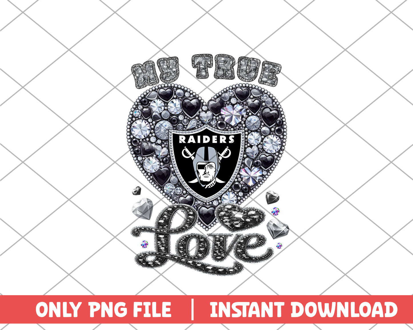 Las Vegas Raiders my true love png, Las Vegas Raiders png