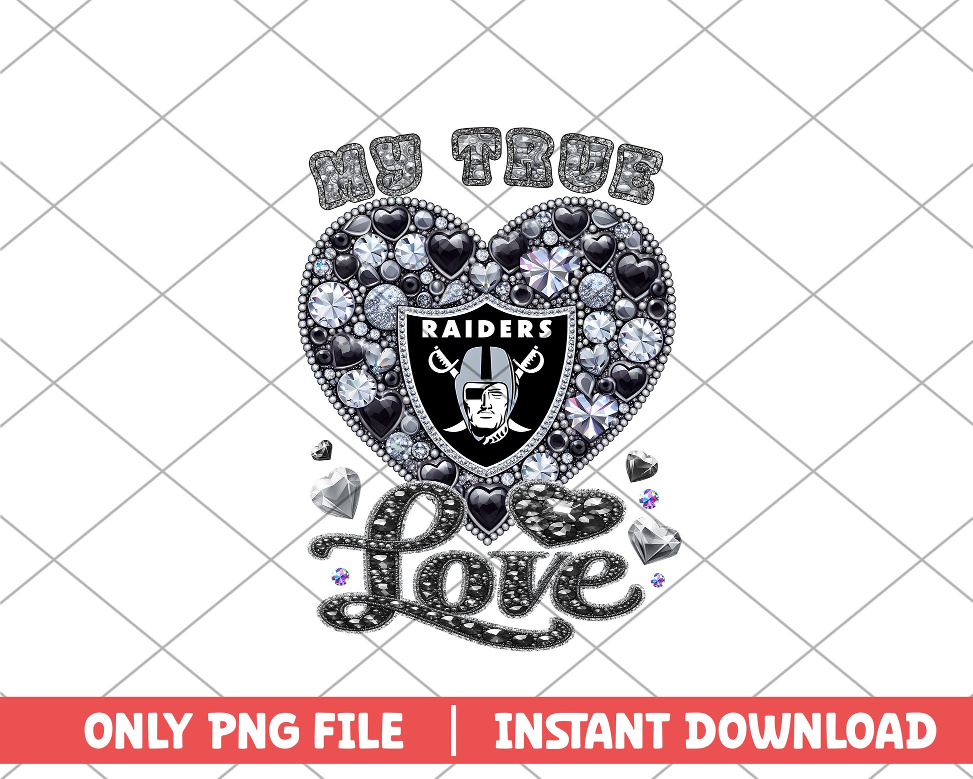 Las Vegas Raiders my true love png, Las Vegas Raiders png