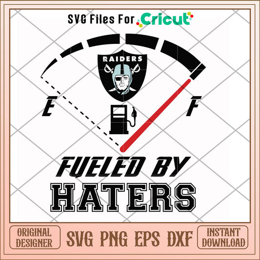 Las Vegas Raiders fueled by haters svg, Raiders svg, new nfl svg