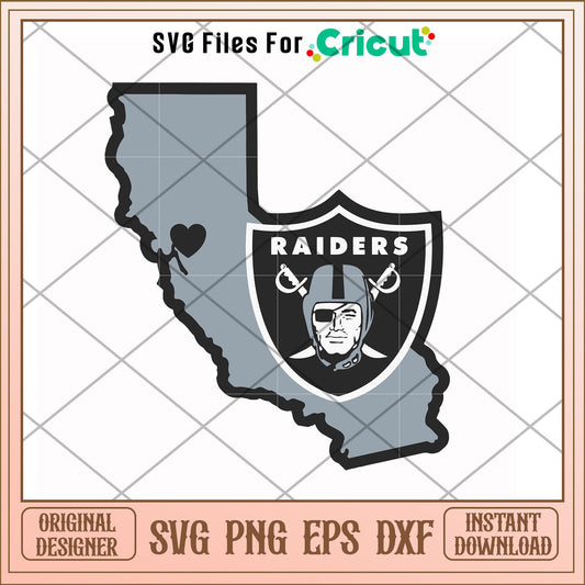 Las Vegas Raiders map svg, Raiders svg, new nfl svg