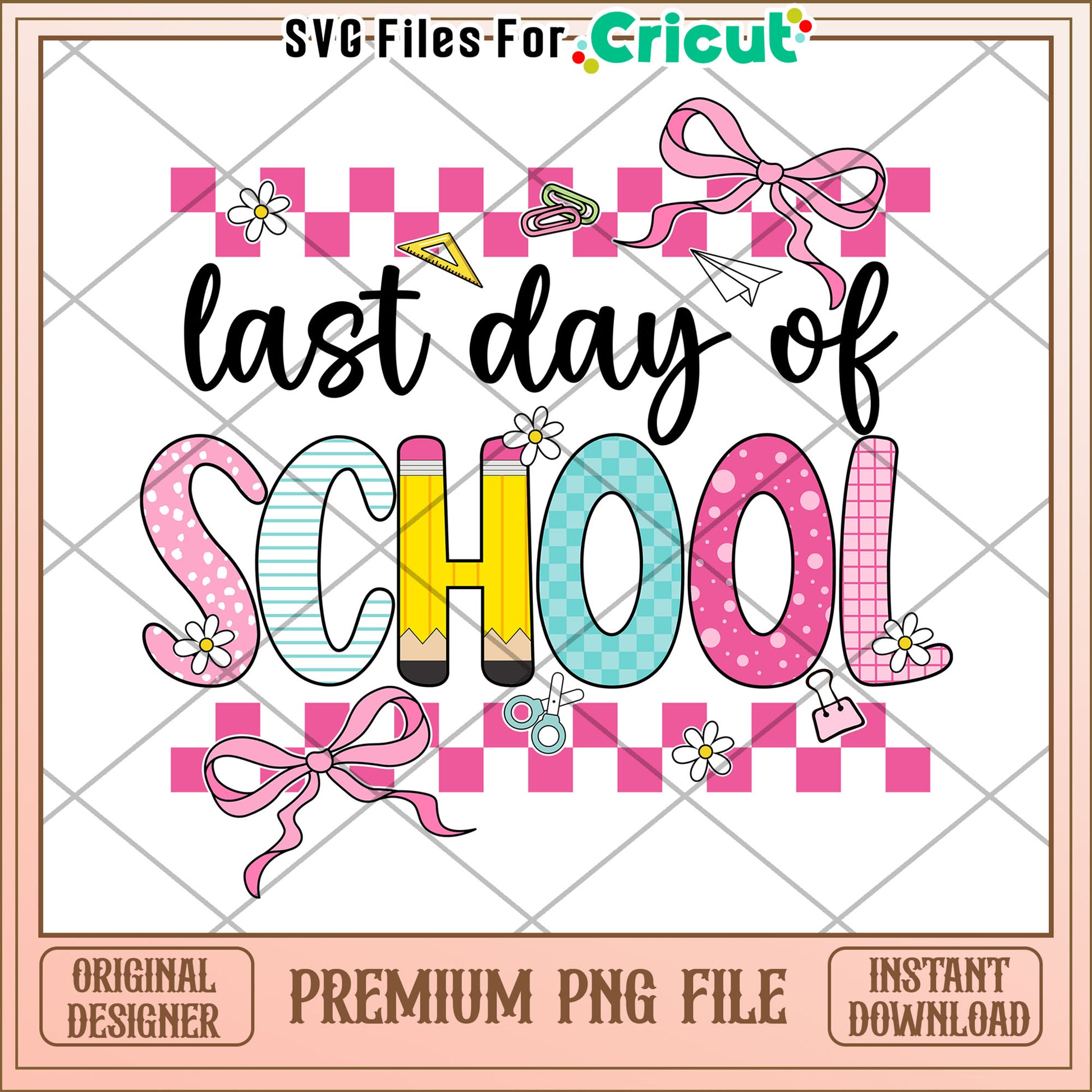 Last day of school design png, good bye school png, end of school year png