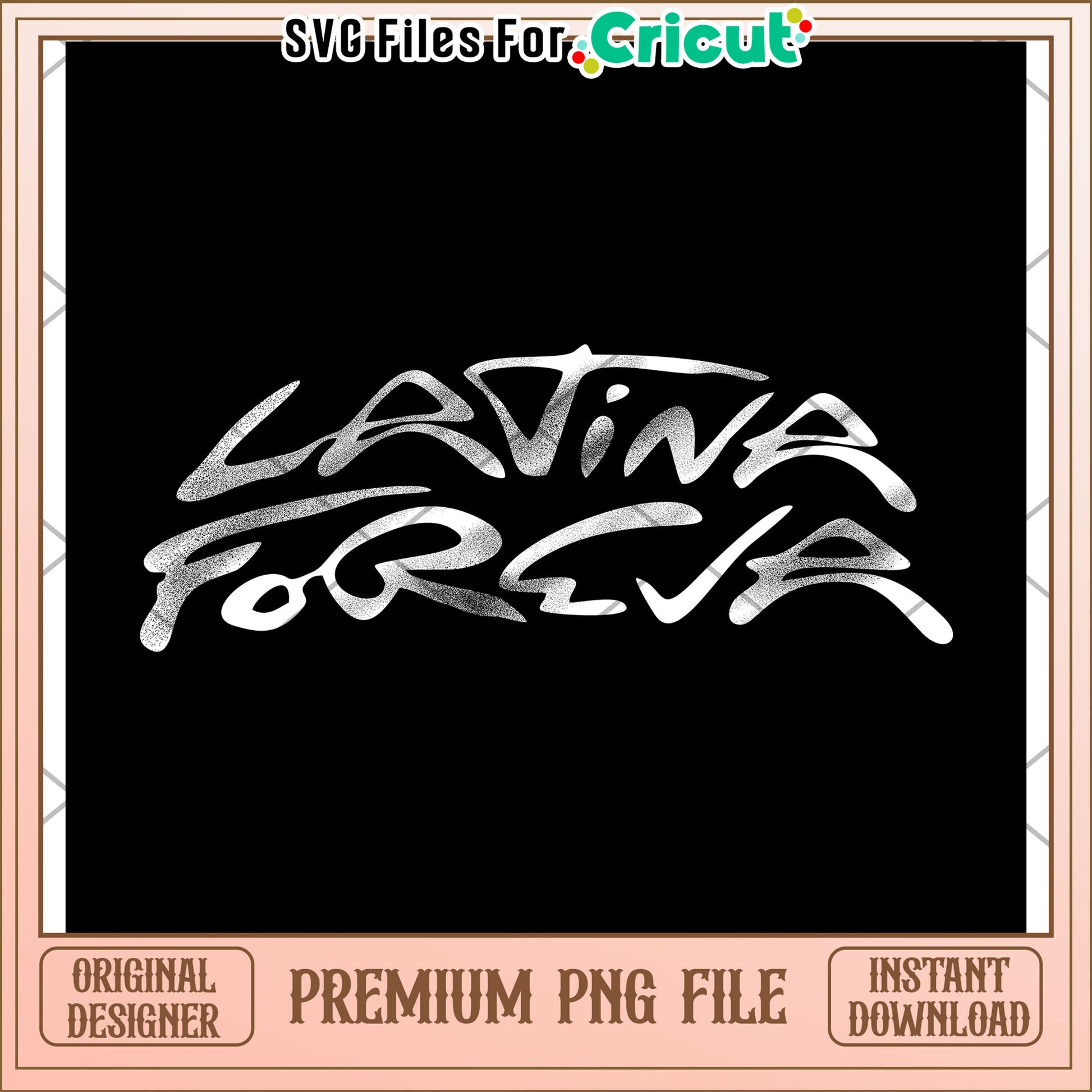 Latina forever white design png, strong latina woman png,  latina queen slogan png