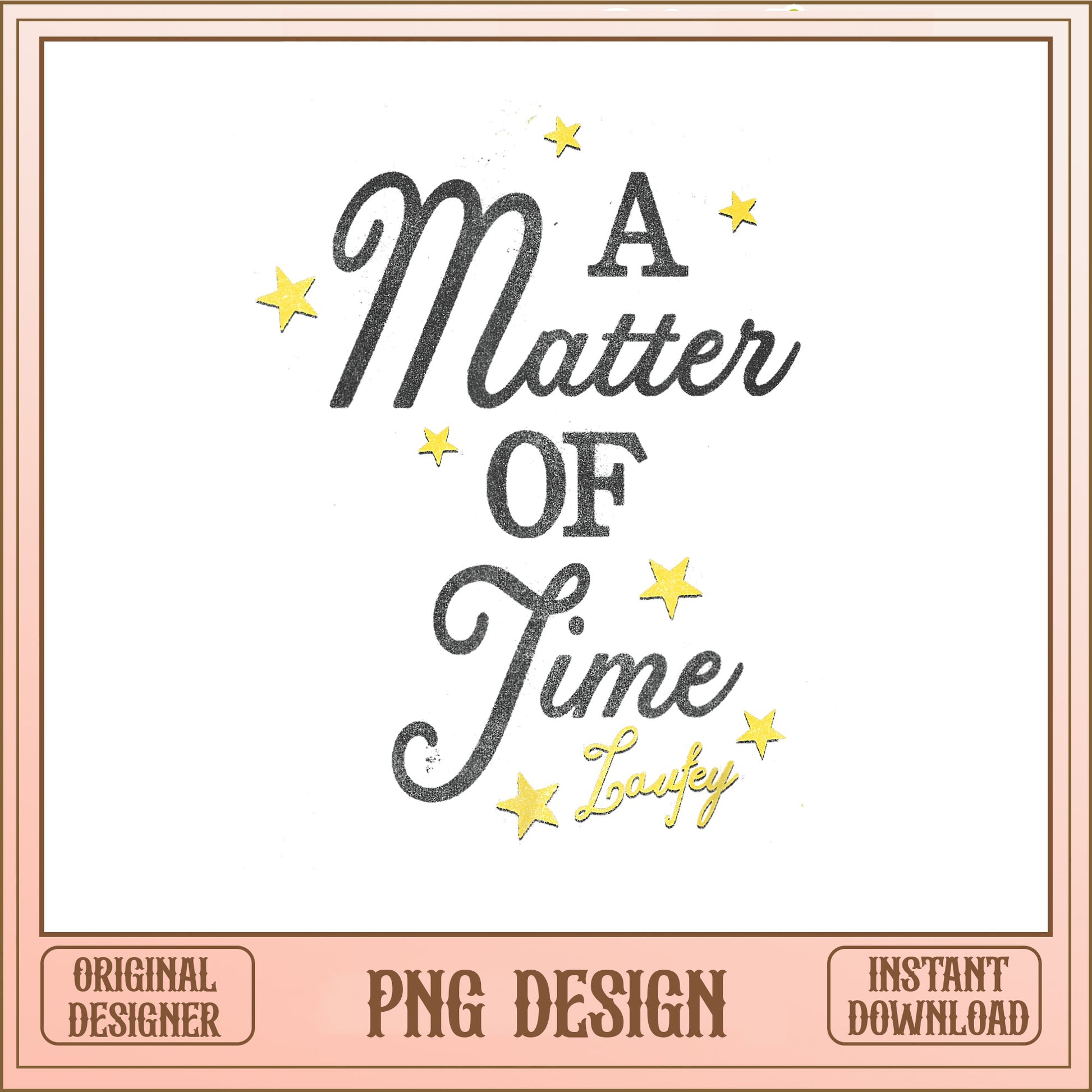 Laufey A Matter Of Time PNG, Laufey Song PNG, Music Fan PNG