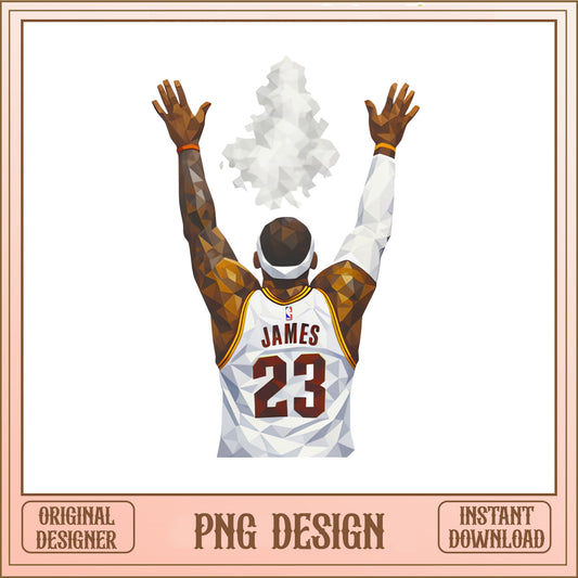LeBron James PNG, Basketball Player Number 23 PNG, NBA PNG