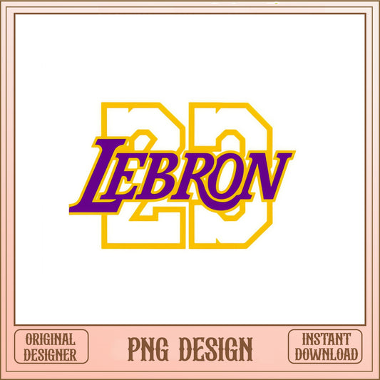 Lebron James 23 Lakers Basketball PNG, NBA PNG, Sport PNG