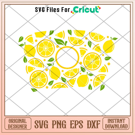 Lemon Summer Full Wrap, Lemon Summer Full Wrap Svg