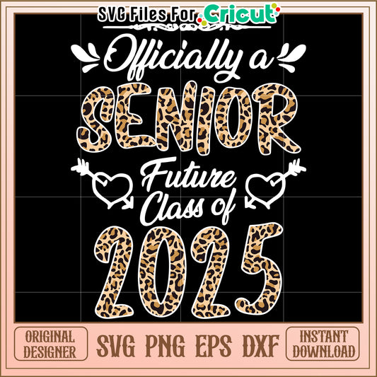 Leopard Senior 2025 SVG Cut File