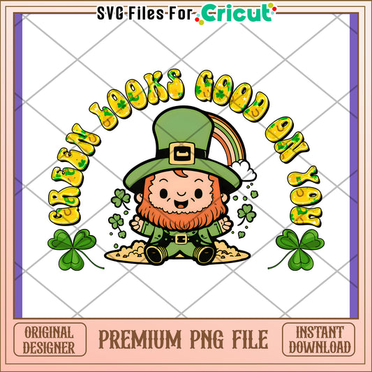 Leprechaun PNG Green Looks Good on You