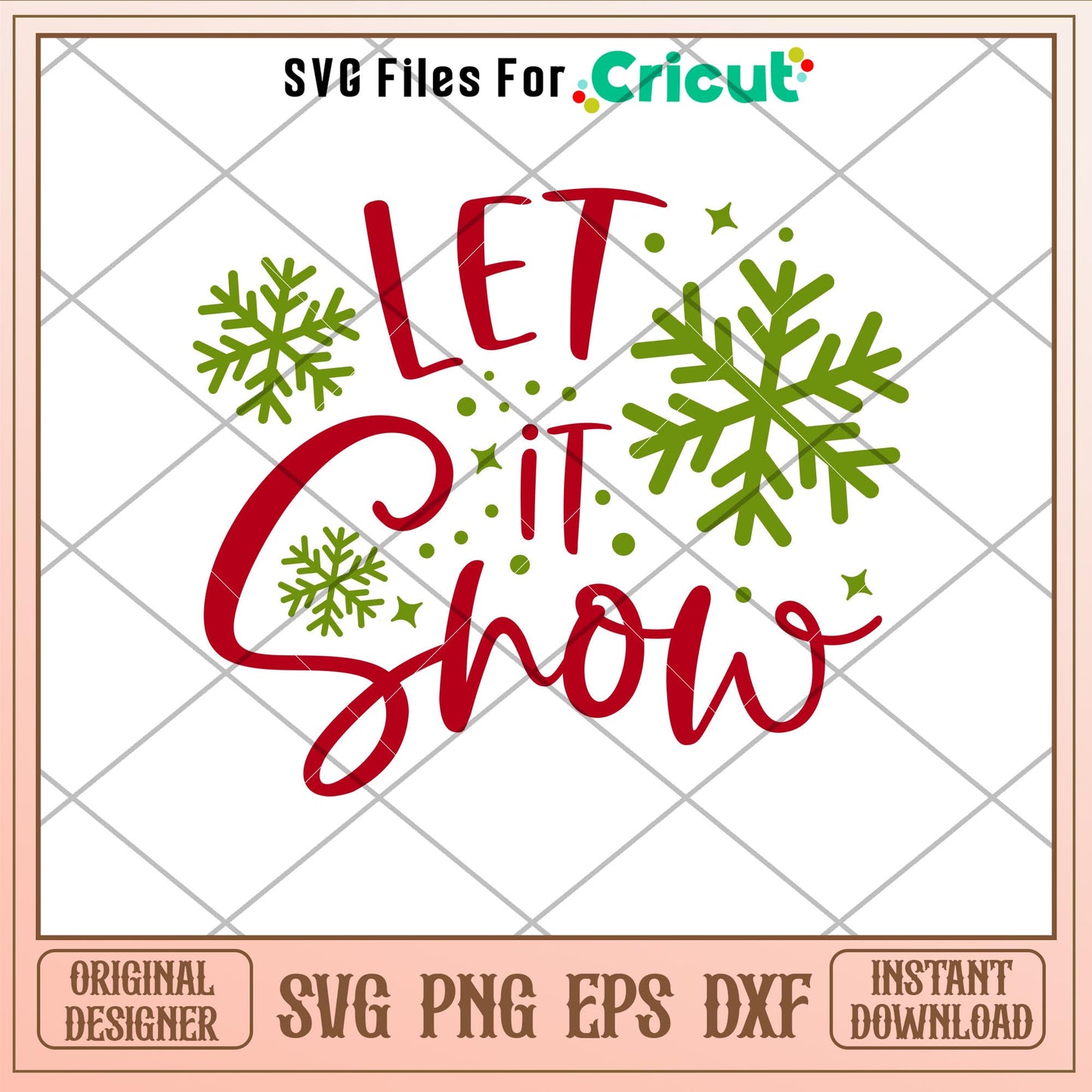 Let It Snow, Let It Snow Svg