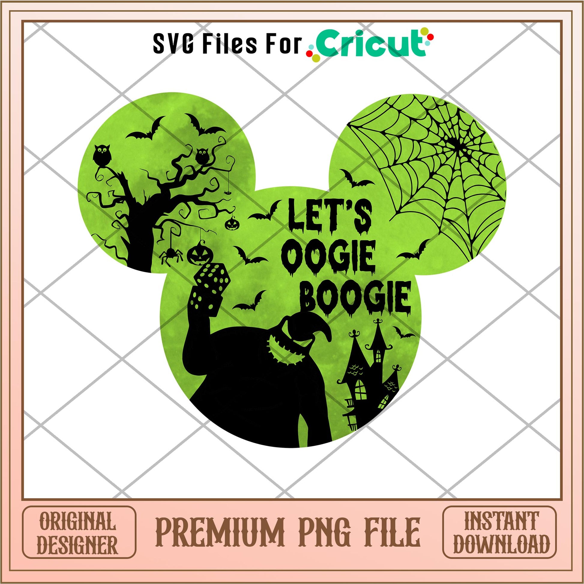 Let's Boogie Oogie Oogie png, Nightmare Before Christmas  png, Digital Download