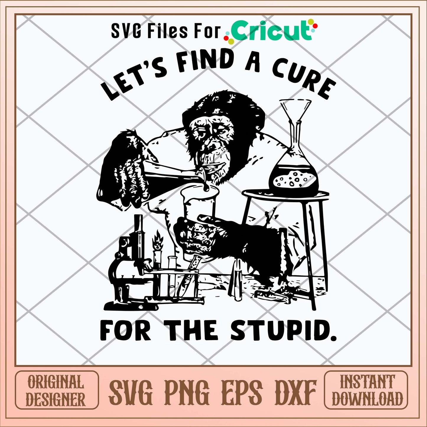 Let_s Find A Cure For The Stupid Svg