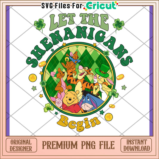 Let the Shenanigans Begin Fun PNG Design Download