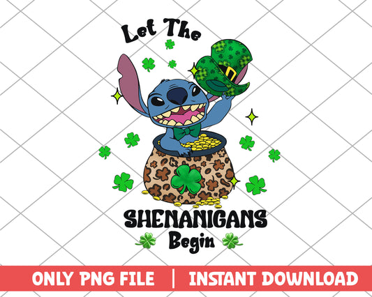 Let the shenanigans begin st.patrick day png 