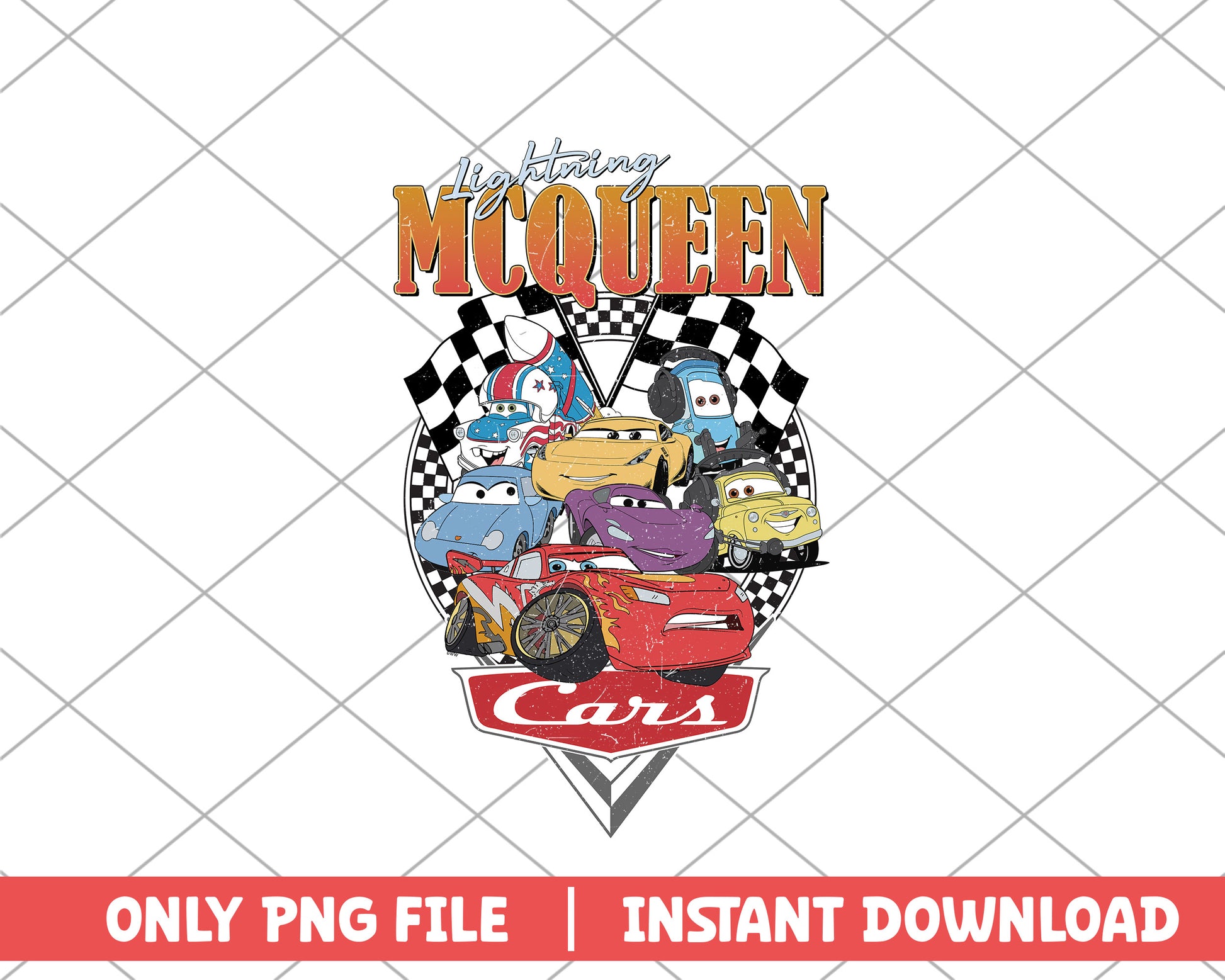 Lightning mcqueen cars disney png