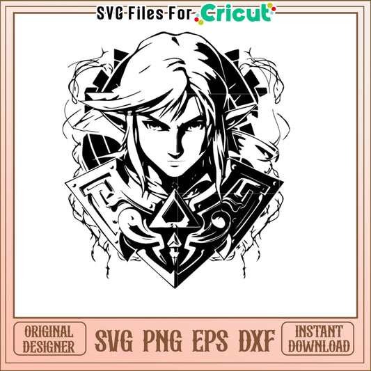 Link's Awakening SVG Vector Art