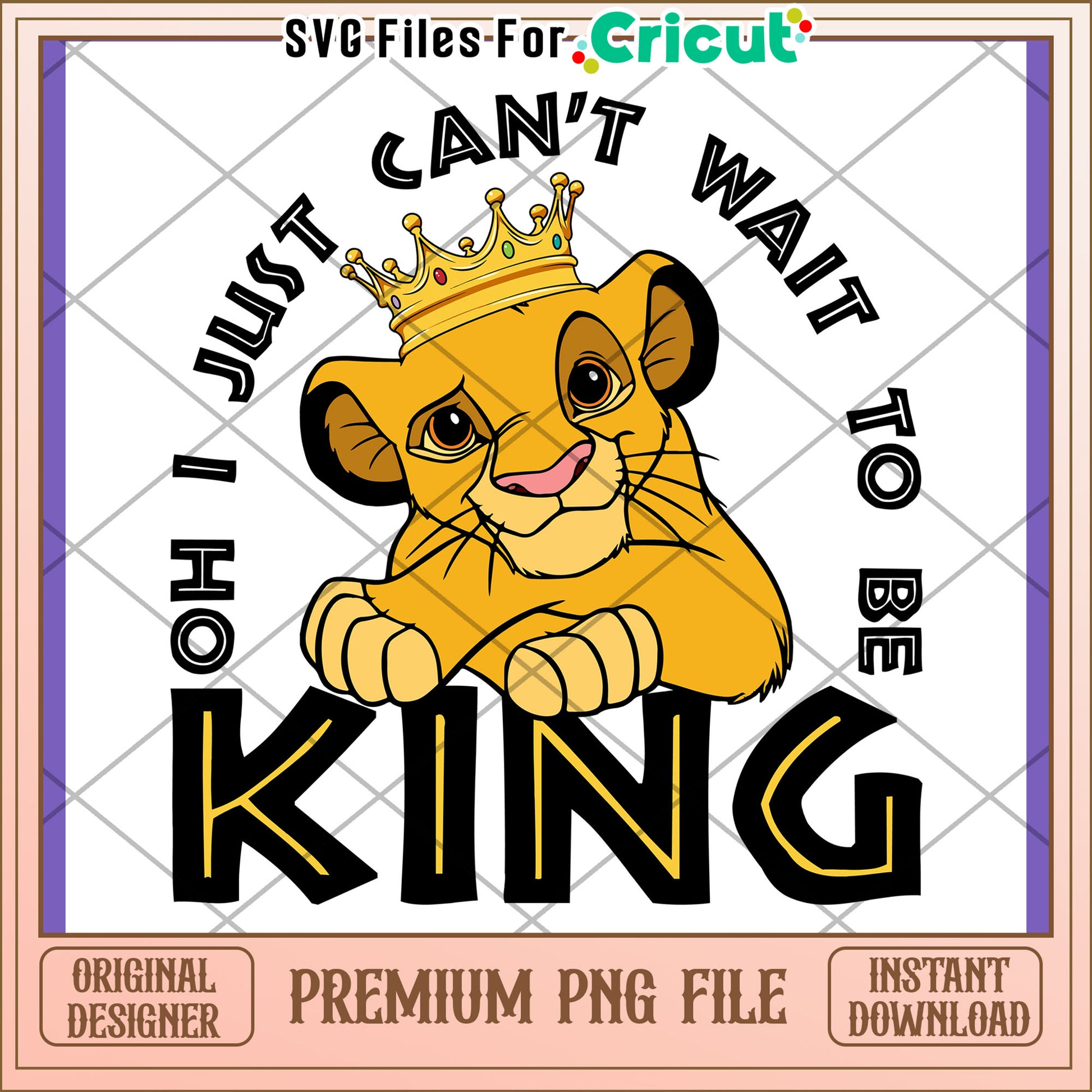 Lion King PNG Oh I Just Cant Wait To Be King