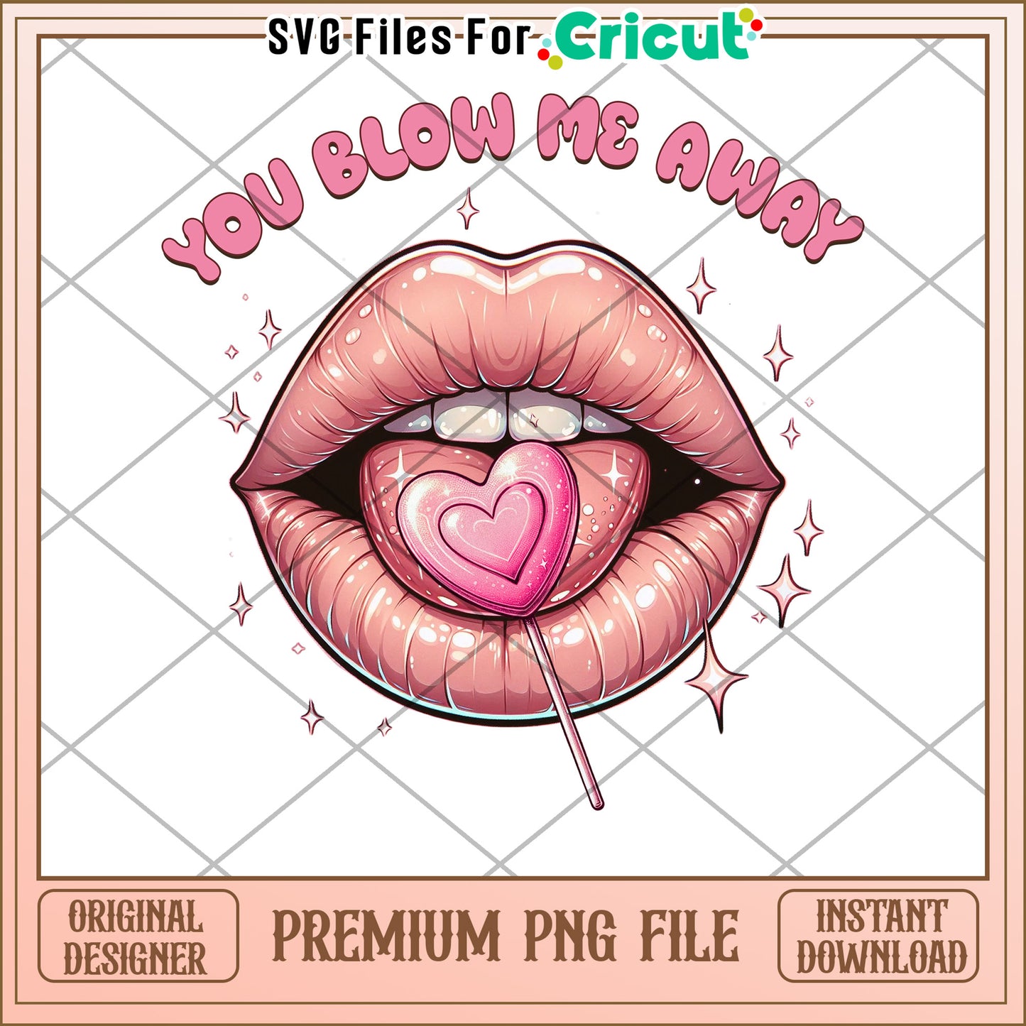 Lips PNG You Blow Me Away Design