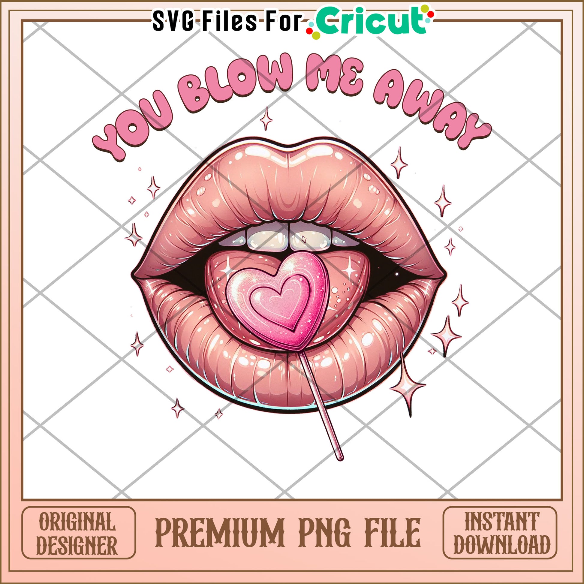 Lips PNG You Blow Me Away Design