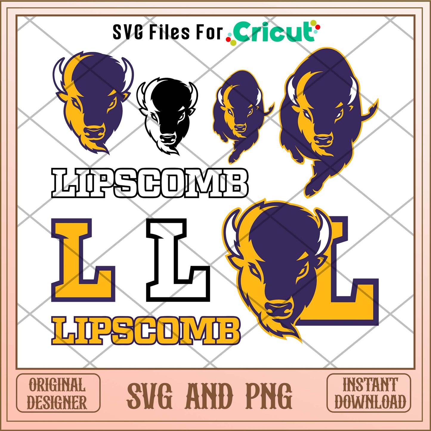 Lipscomb Bisons svg, Lipscomb Bisons svg bundle, NCAA svg 