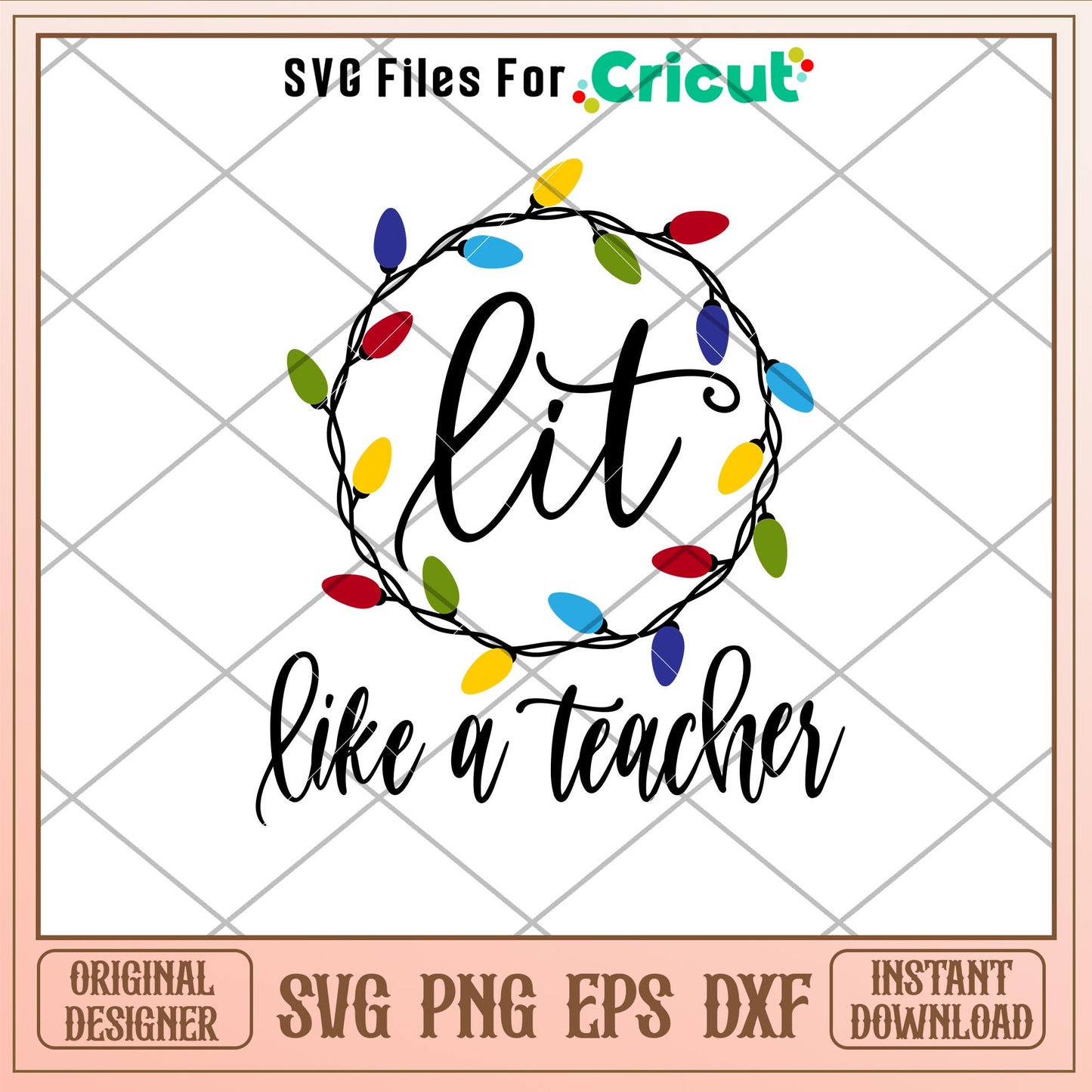 Lit Like A Teacher, Lit Like A Teacher Svg