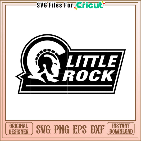 Little Rock SVG Design for Cricut, Instant Download for Crafting Projects