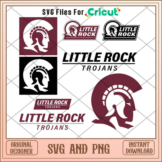 Little Rock Trojans svg, Little Rock Trojans svg bundle, NCAA svg
