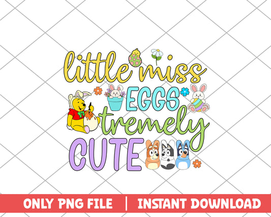 Little miss egg tremely cute easter png