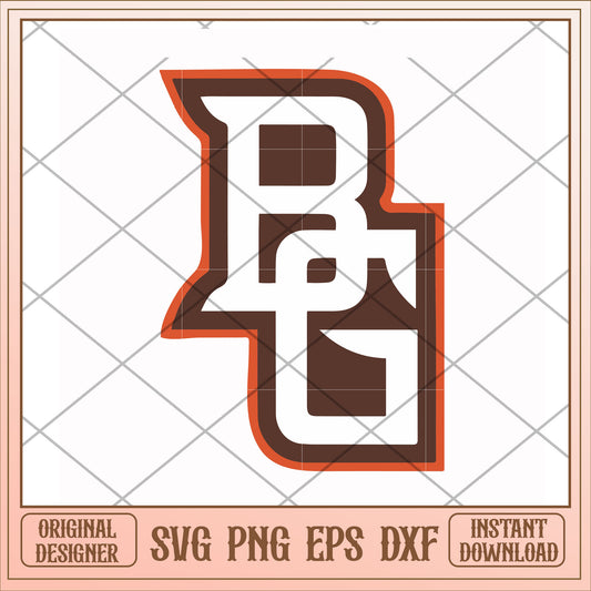 Logo design Bowling Green Falcons svg, logo design svg, ncaa svg