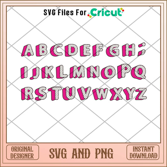 Lol girly doll abc letters SVG bundle 