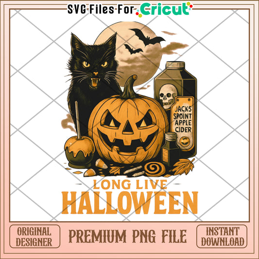 Long live halloween png, spooky sesason png, halloween toys​ png