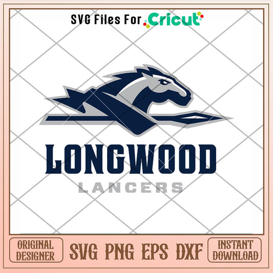 Longwood Lancers Logo Svg, Longwood Lancers Svg, NCAA Svg