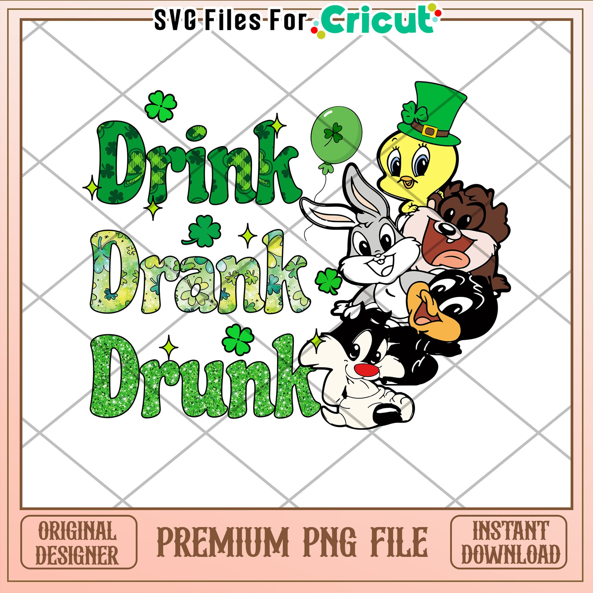 Looney Tunes St Patricks Day PNG