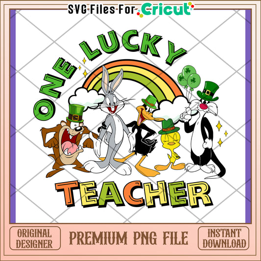 Looney Tunes Teacher PNG Design