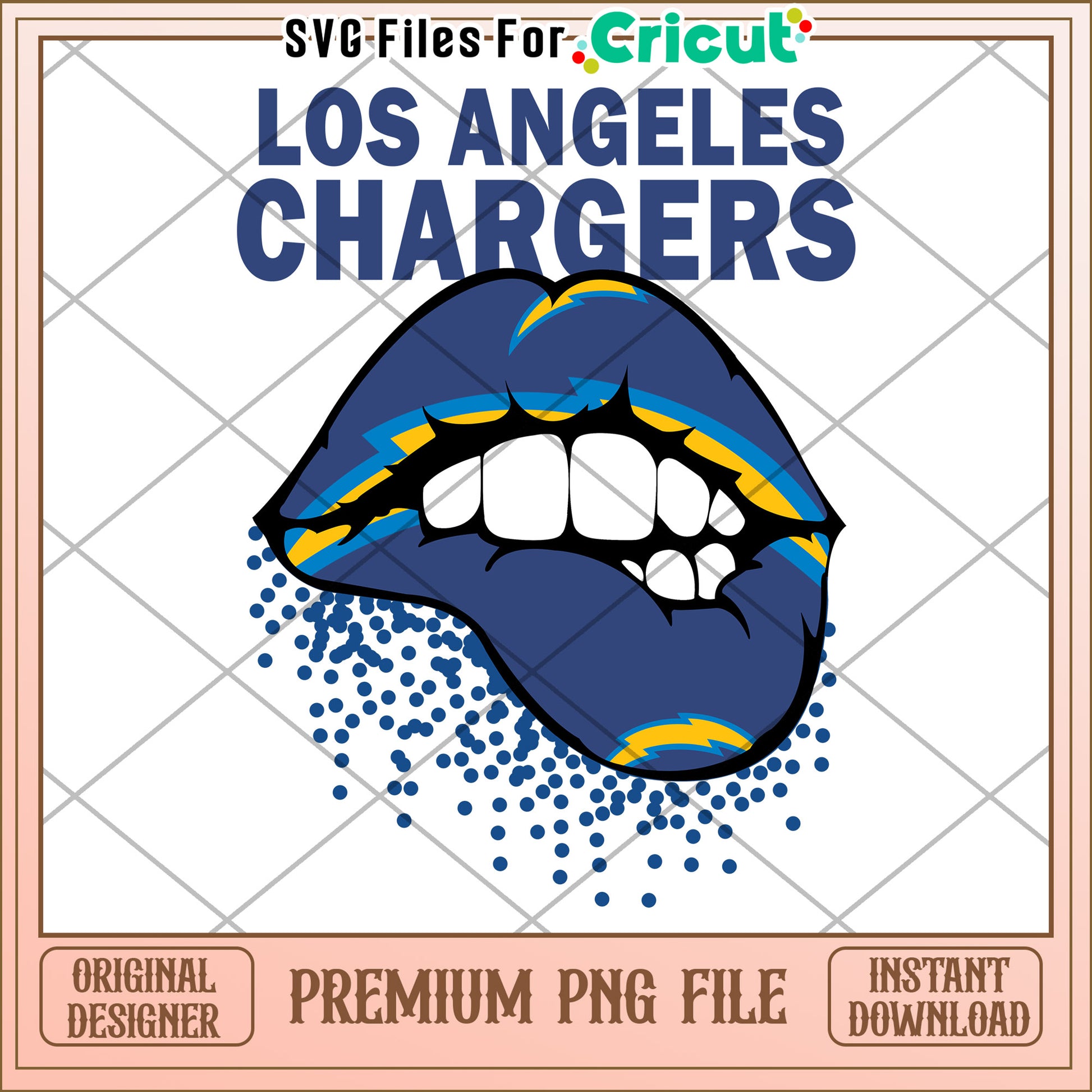 Los Angeles Chargers graphic, perfect for sports fans projects