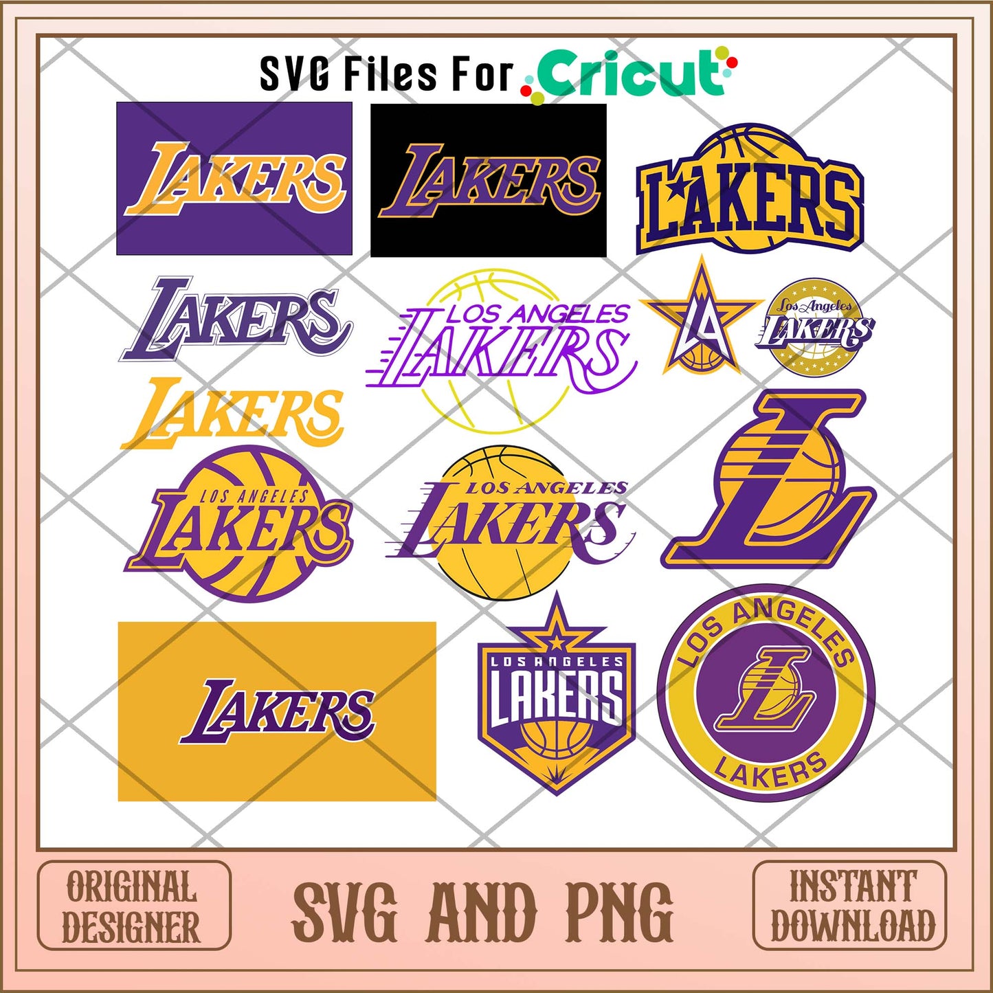 Los Angeles Lakers svg, Los Angeles Lakers svg bundle, NBA svg