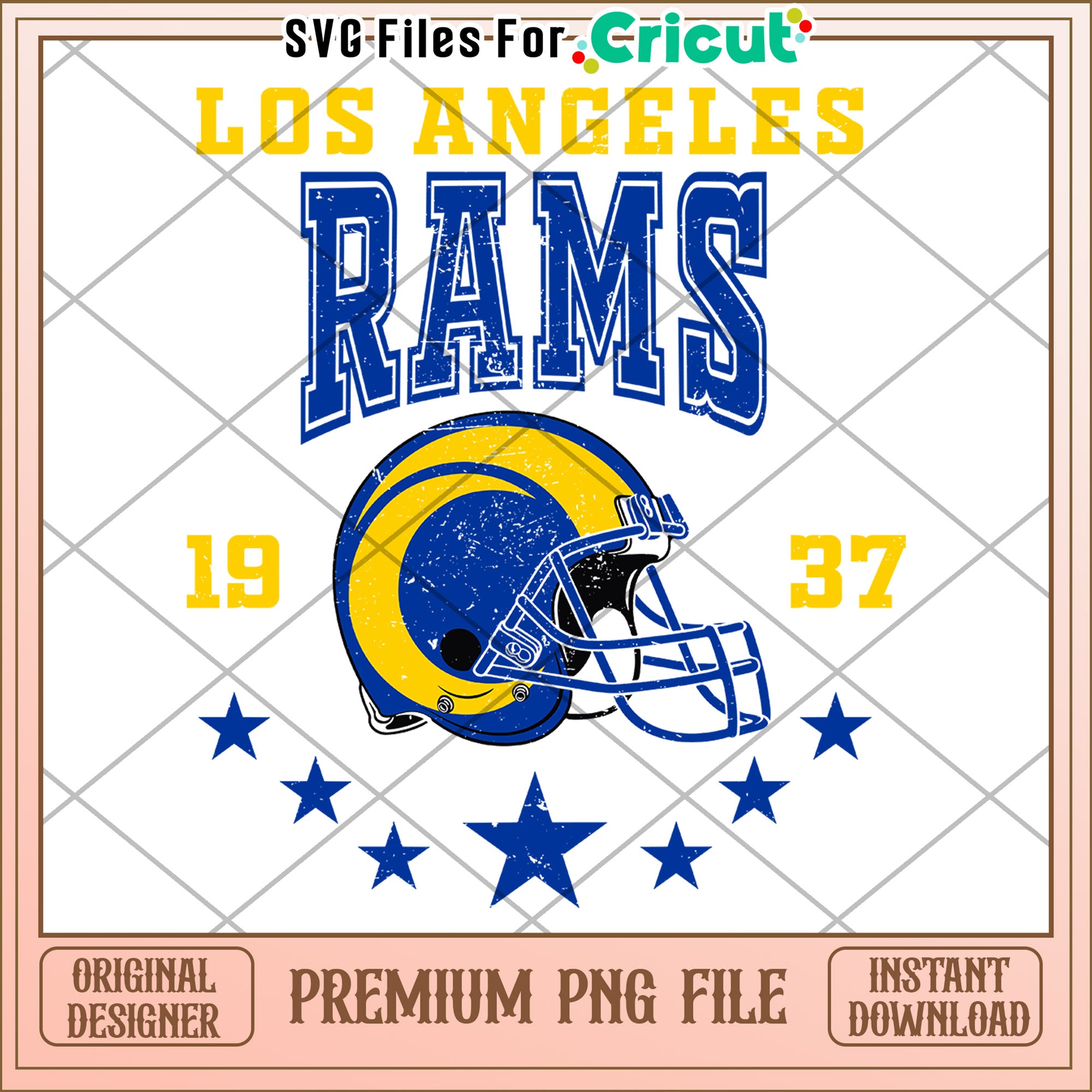 Los Angeles Rams PNG file design, perfect for Cricut projects – svg ...