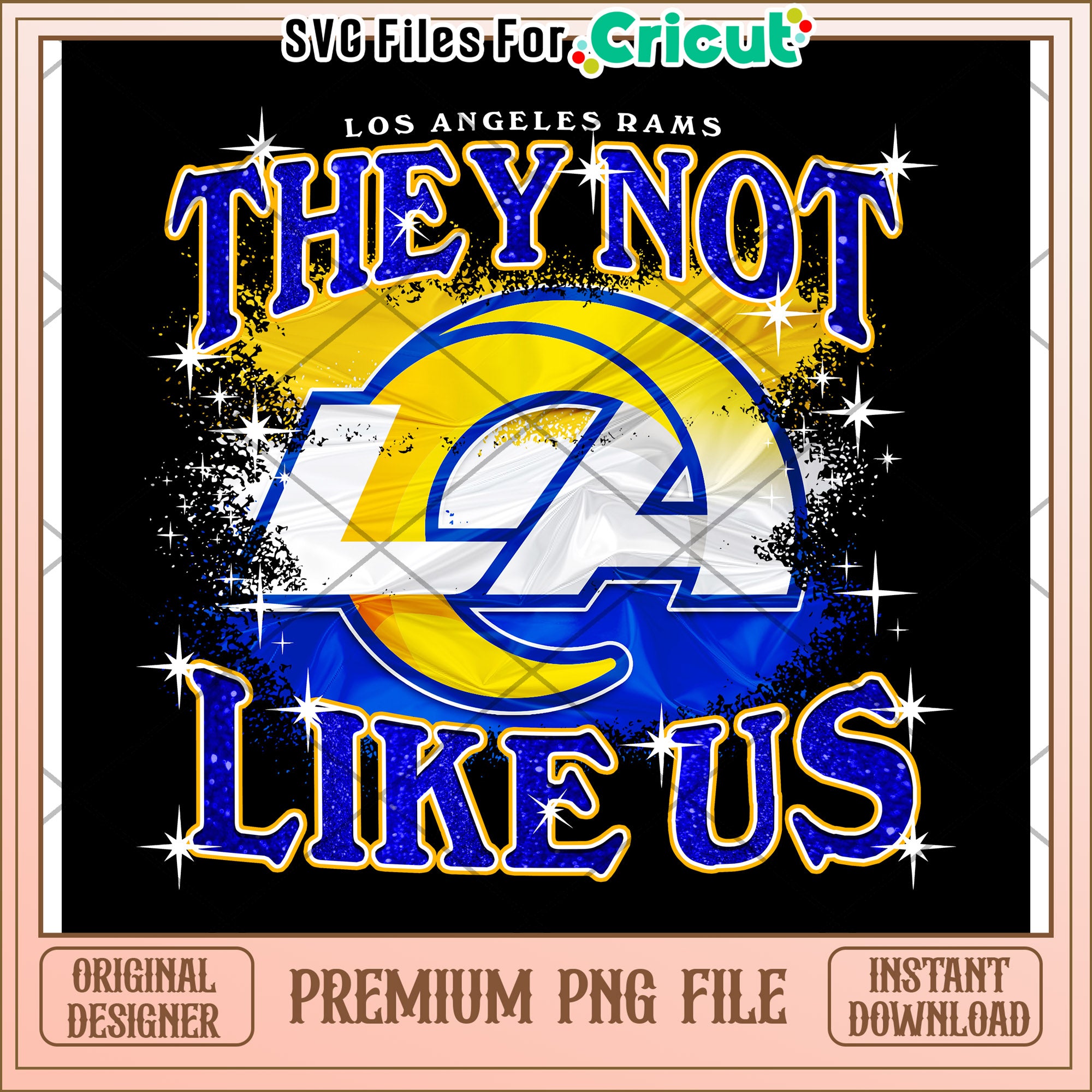 Los Angeles Rams PNG file design, perfect for sports fans – svg files ...